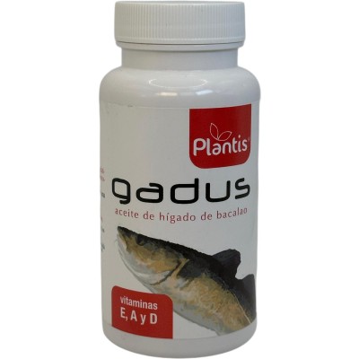 GADUS (Aceite de hígado de Bacalao) 110 cápsulas de Plantis Artesania Agrícola 080060 Ayudas niveles Colesterol y Triglicerid...