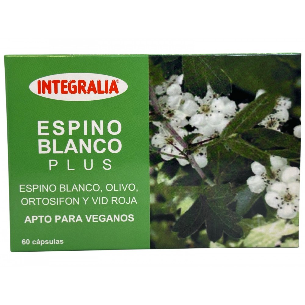 Espino Blanco Plus 60 Cápsulas de integralia Manabios GEN-54224 Sistema cardiovascular salud.bio