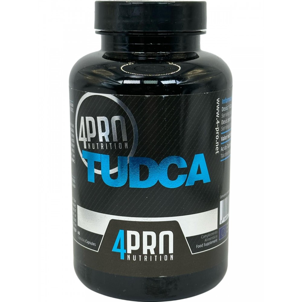 Tudca 250mg 60 cápsulas de 4-PRO 4-PRO Nutrition 4PR5600 Higado y sistema hepatobiliar salud.bio