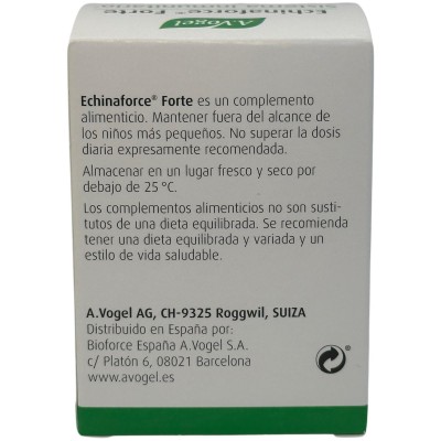 Echinaforce Forte 30 comprimidos de A.Vogel A.Vogel AVO-1174 Sistema inmunitario salud.bio