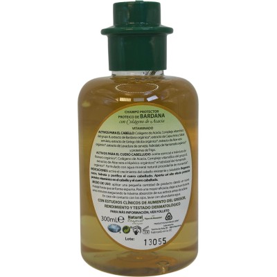 Champú Proteico de Bardana 300ml de D´Shila D´Shila 5011080300 Cosmética Natural salud.bio