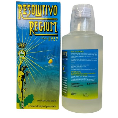 Resolutivo Regium 600ml de Plameca Plameca 445200 DIURETICO salud.bio