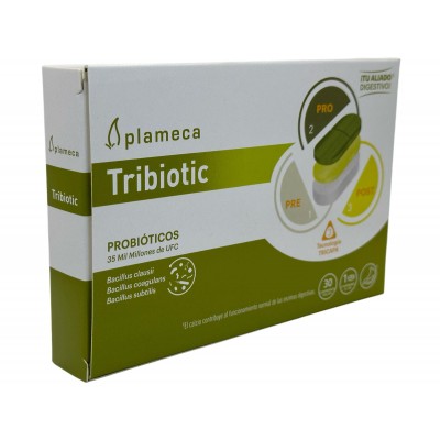 Tribiotic (Probióticos 35 Mil Millones) 30 Comprimidos de Plameca Plameca PLA-84621 Ayudas aparato Digestivo salud.bio