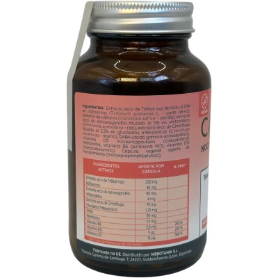 Cannagyn Noche Menopausia 45 Cápsulas de Webotanix WEBOTANIX WEB-22352 Menopausia salud.bio