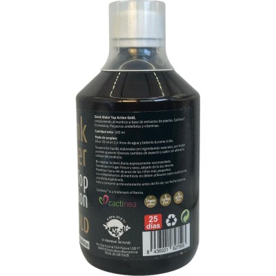 Slank water top action gold 500ml. de Espadiet Espadiet ESP-82759 DIGESTIVO salud.bio