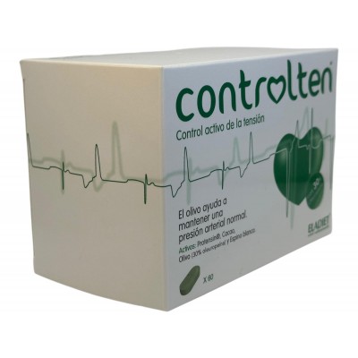CONTROLTEN (nuevo) 60 Comprimidos de ELADIET Eladiet PA.FE.CTEN.2 Ayuda control Tension salud.bio