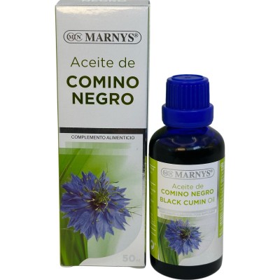 Aceite Puro de Comino Negro 50ml de Marnys Marnys MAR-07717 Ayudas aparato Digestivo salud.bio