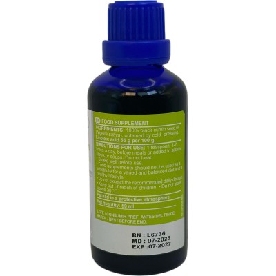 Aceite Puro de Comino Negro 50ml de Marnys Marnys MAR-07717 Ayudas aparato Digestivo salud.bio
