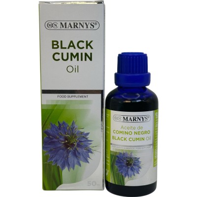 Aceite Puro de Comino Negro 50ml de Marnys Marnys MAR-07717 Ayudas aparato Digestivo salud.bio
