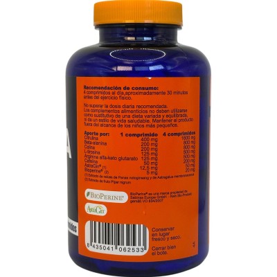 ASTRAPUMP Competición 180 comprimidos de Megaplus Megaplus 171061 Gainers: Los Mejores Suplementos Para Ganar Masa Muscular s...