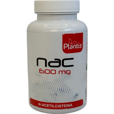 NAC N-AcetilCisteina 600 mg 120 Comp de Plantis Artesania Agrícola ART-080017 Higado y sistema hepatobiliar salud.bio