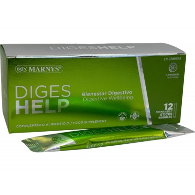 DIGESHELP 12 stick x 10 ml (Alivio de las molestias gastrointestinales) de Marnys Marnys MAR-20990 Ayudas aparato Digestivo s...