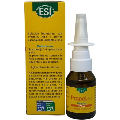 Propolaid RinoAct Spray 20ml de ESI ESI ESI-21011502 Sistema respiratório salud.bio