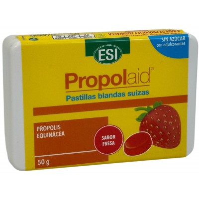 Propolaid Pastilla blanda suiza (Propolis y Equinacea) 50g de ESI ESI 21010280 Acción benéfica garganta y pecho salud.bio