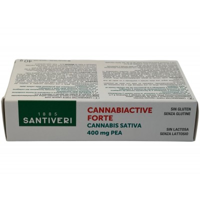 Cannabiactive FORTE PEA 400mg de Santiveri Santiveri  SAN-37237001 Articulaciones, Huesos, Tendones y Musculos, componen el A...