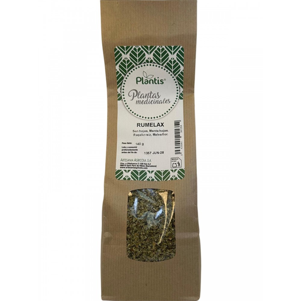 Rumelax (Laxante Masticable) 140gr. de Plantis Artesania Agrícola 113050 Laxantes salud.bio