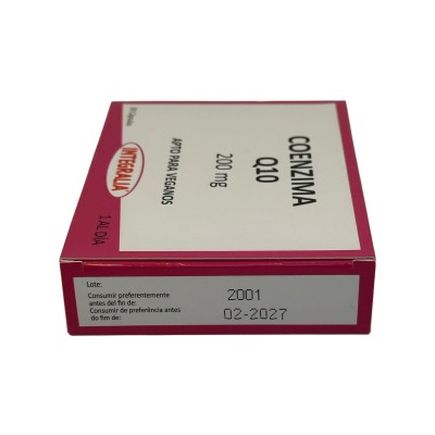Coenzima Q10 200mg 30 Cápsulas de Integralia INTEGRALIA GEN-54604 Antioxidantes salud.bio