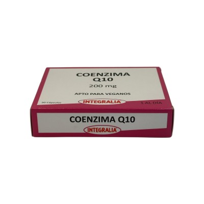 Coenzima Q10 200mg 30 Cápsulas de Integralia INTEGRALIA GEN-54604 Antioxidantes salud.bio