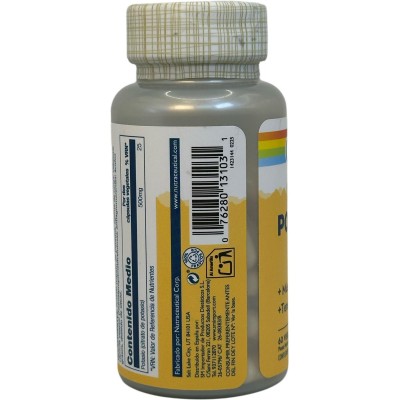 Potasio Citrato 500 mg (Mega dosis) 60 Cápsulas Vegetales de Solaray SOLARAY SOLA-13103 Minerales salud.bio