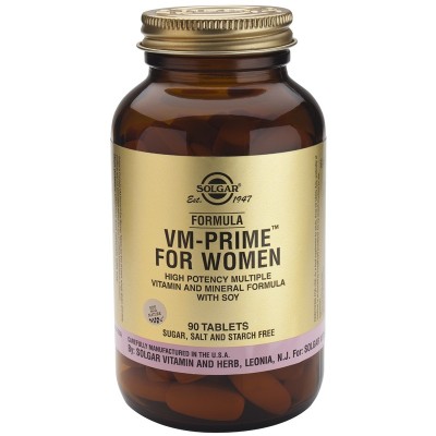VM-Prime para Mujer 90 Comprimidos Solgar SOLGAR 1132954 Vitaminas y Multinutrientes salud.bio