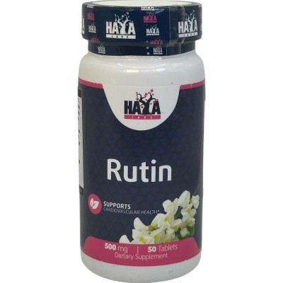 Rutina (Rutin) 500mg. 50 Tabs de Haya labs Haya Labs 20790 Aminoácidos salud.bio