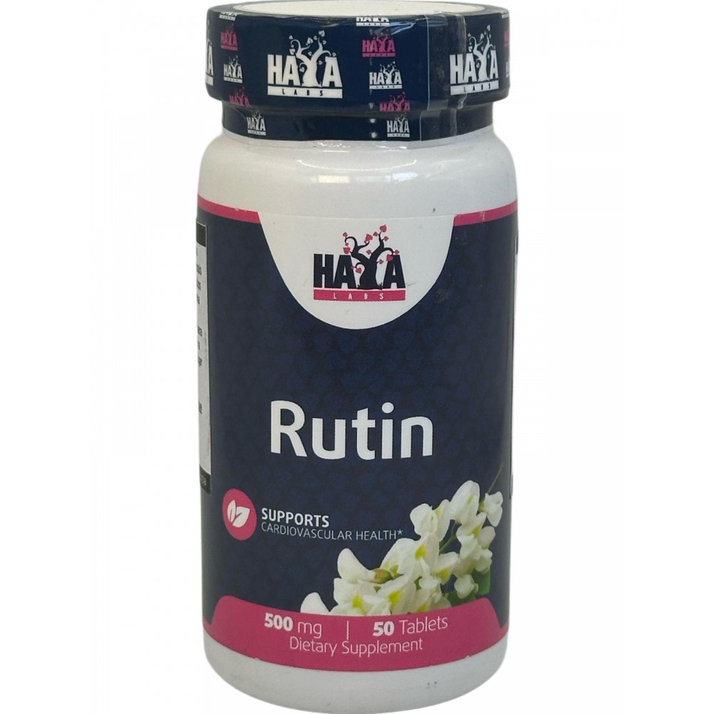Rutina (Rutin) 500mg. 50 Tabs de Haya labs Haya Labs 20790 Aminoácidos salud.bio