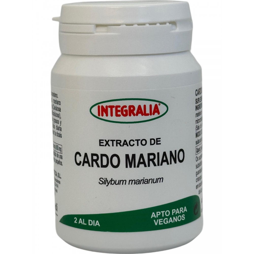 Cardo Mariano en extracto seco (silybum marianum) 60 cápsulas de Integralia INTEGRALIA GEN-54596 Higado y sistema hepatobilia...