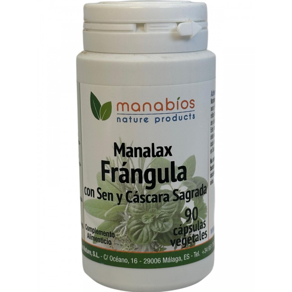 MANALAX Frángula + Sen y Cáscara Sagrada de Manabios Manabios 111490 Laxantes salud.bio
