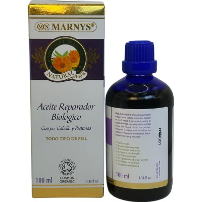 Aceite Reparador Biológico (cuerpo, cabello y pestañas) 100ml de Marnys Marnys AP222 CATEGORÍAS salud.bio