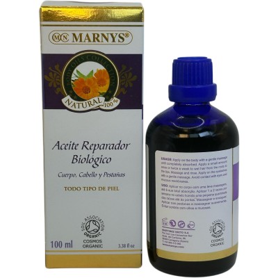 Aceite Reparador Biológico (cuerpo, cabello y pestañas) 100ml de Marnys Marnys AP222 CATEGORÍAS salud.bio