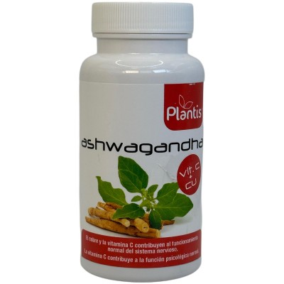 Ashwagandha KSM-66® 60 Cápsulas de PLANTIS Artesania Agrícola PLA-080007 Estados emocionales, ansiedad, estrés, depresión, re...