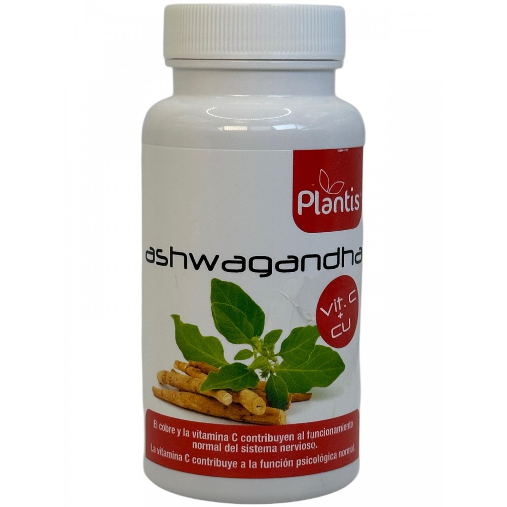 Ashwagandha KSM-66® 60 Cápsulas de PLANTIS Artesania Agrícola PLA-080007 Estados emocionales, ansiedad, estrés, depresión, re...