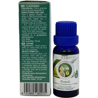 Aceite Esencial de Pomelo 15ml de MARNYS Marnys AA021 Aceites esenciales uso interno salud.bio