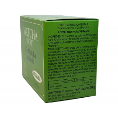 Té Matcha ECO Soluble 20 monodosis de Integralia INTEGRALIA 480 Infusiones salud.bio