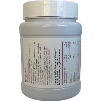 LINOLAX (lino molido) 500g de Plantis Artesania Agrícola 080104 Plantas y Semillas empacadas salud.bio