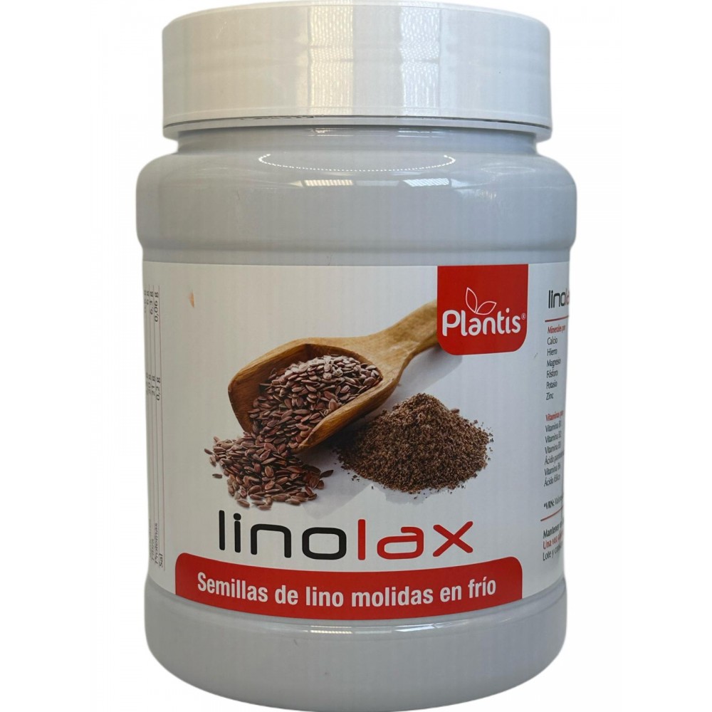 LINOLAX (lino molido) 500g de Plantis Artesania Agrícola 080104 Plantas y Semillas empacadas salud.bio