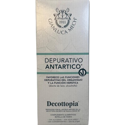 Depurativo Antartico 500ml Decottopia de Gianluca Mech HerboFarm GIA-95001 Higado y sistema hepatobiliar salud.bio