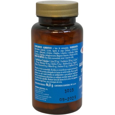 Aminoácidos esenciales Plus 90 cápsulas de Integralia INTEGRALIA INT-339 Aminoácidos salud.bio