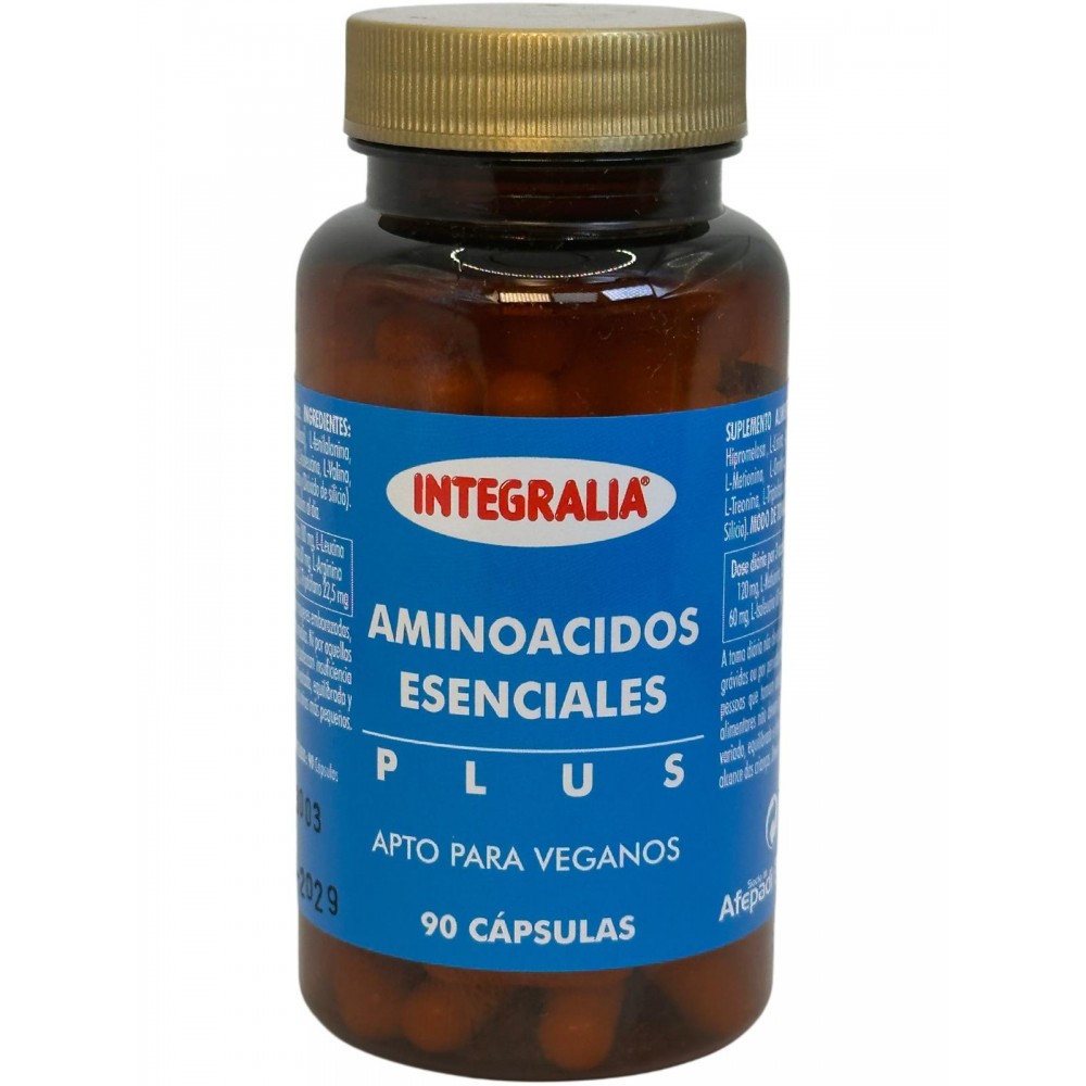 Aminoácidos esenciales Plus 90 cápsulas de Integralia INTEGRALIA INT-339 Aminoácidos salud.bio