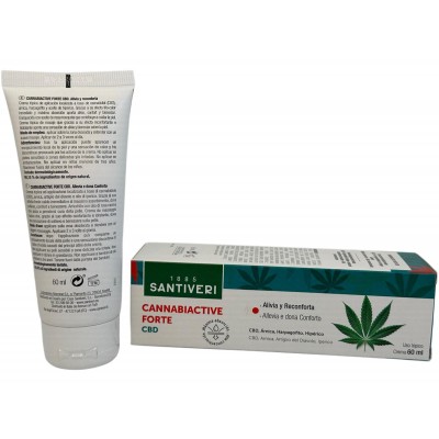 Cannabiactive FORTE CBD 60ml de Santiveri Santiveri  37237101 Articulaciones, Huesos, Tendones y Musculos, componen el Aparat...