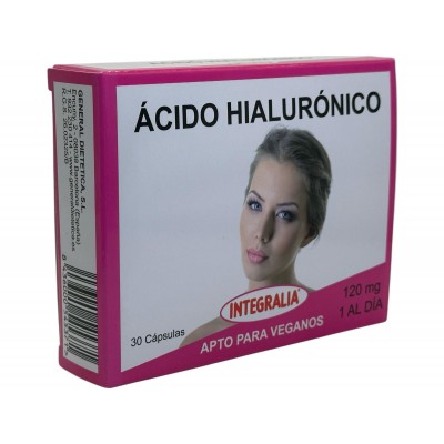 Ácido Hilauronico 120mg 30 cápsulas de Integralia INTEGRALIA 512 Nutricosmética salud.bio