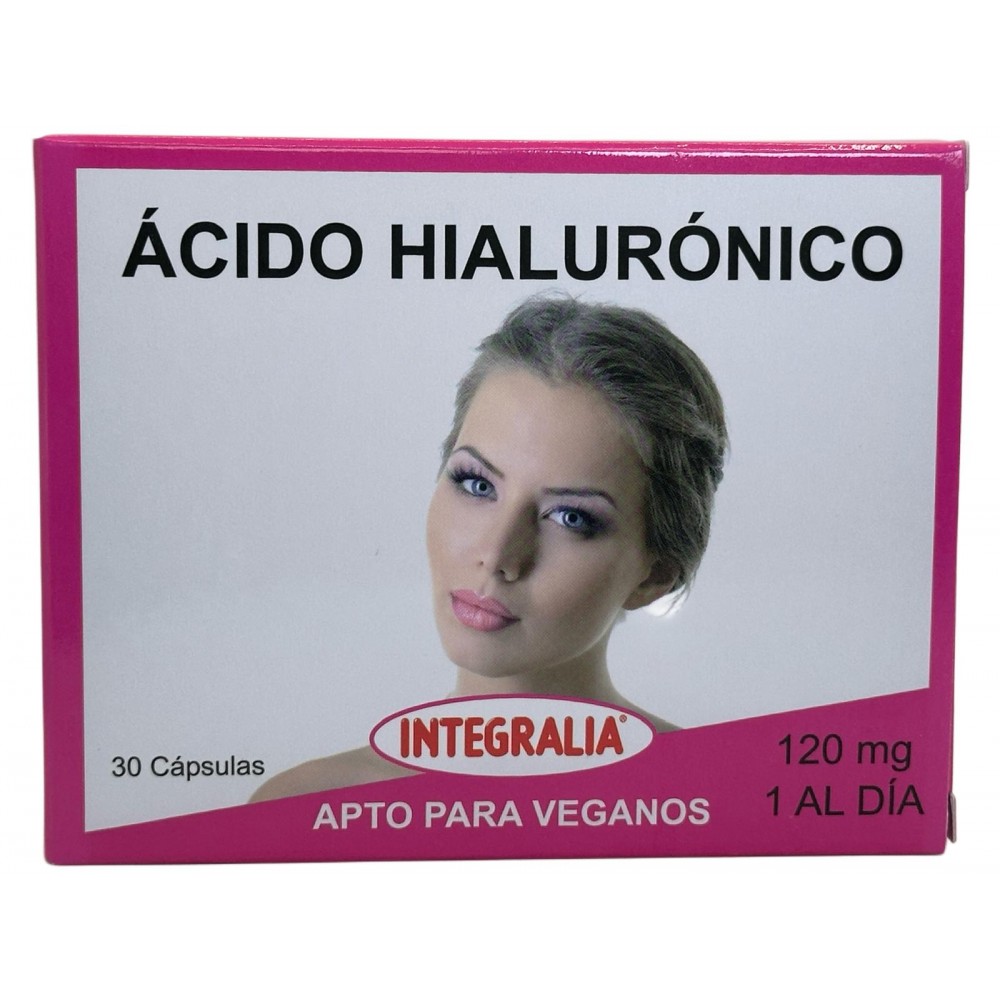 Ácido Hilauronico 120mg 30 cápsulas de Integralia INTEGRALIA 512 Nutricosmética salud.bio