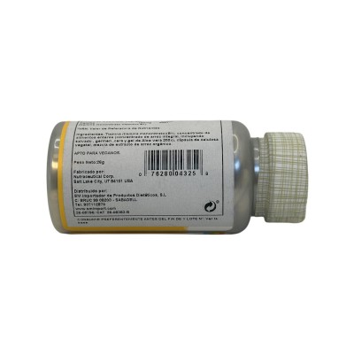 Vitamina B1 (Tiamina monohidrato) 100mg 100 cápsulas de Solaray SOLARAY SOL-04325 Vitamina B salud.bio