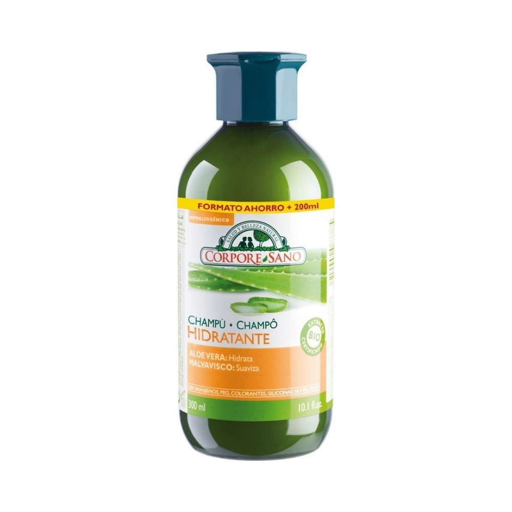 Champú Hidratante de Aloe y Malvavisco de Corpore Sano Corpore Sano  5323 Jabones y Geles Naturales salud.bio
