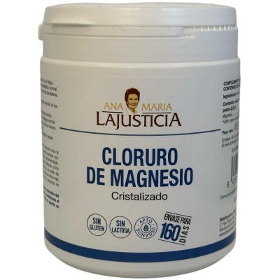 Cloruro de Magnesio 400g de Ana Maria Lajusticia Ana Maria LaJusticia 0190041007 Minerales salud.bio