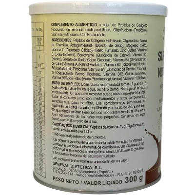 Suplemento Nutricional 300g sabor Chocolate de Integralia INTEGRALIA INT-54629 Proteinas salud.bio