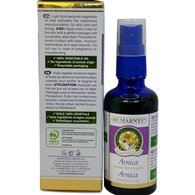 Aceite de Árnica 50 ml de Marnys Marnys AP214 Uso tópico salud.bio