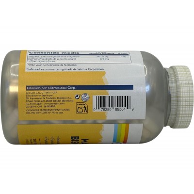 BIG Magnesium Bisglycinate mejorado (Bisglicinato) 240 cápsulas vegetales de Solaray SOLARAY SOLA-89504 Articulaciones, Hueso...