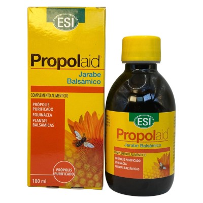 Propolaid Jarabe Balsámico 180ml de ESI® ESI ESI-21010301 Acción benéfica garganta y pecho salud.bio