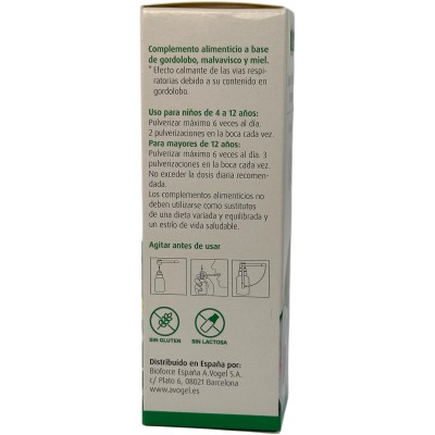 Spray de hierbas con miel 30ml de A.Vogel A.Vogel AVO-40112 Sistema inmunitario salud.bio